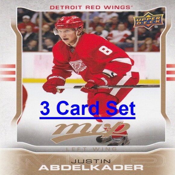 Justin Abdelkader Hockey Card Collection - Picture 1 of 4